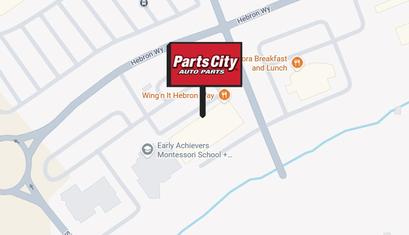 A map of the location